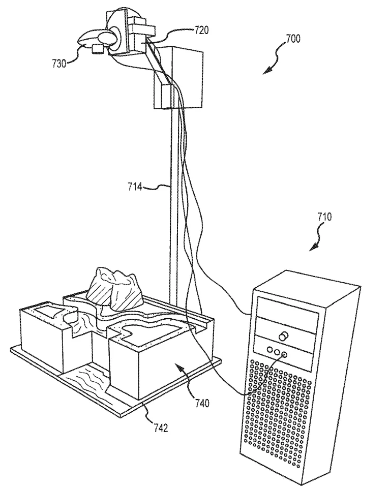 For a more elaborate AR experience though, Disney's patent details plans for connecting a computer to an overhead projector outfitted with depth sensors and motion trackers