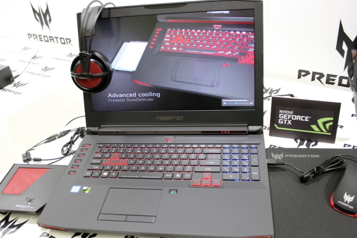 Acer unveils latest Predator gaming notebooks at IFA 2015 in Berlin, Germany