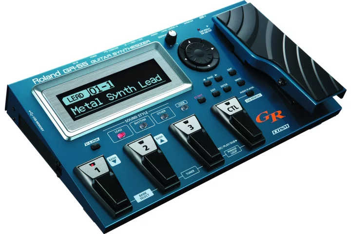 Roland has announced the latest evolutionary leap in the world of guitar synth technology: the GR-55 guitar synthesizer