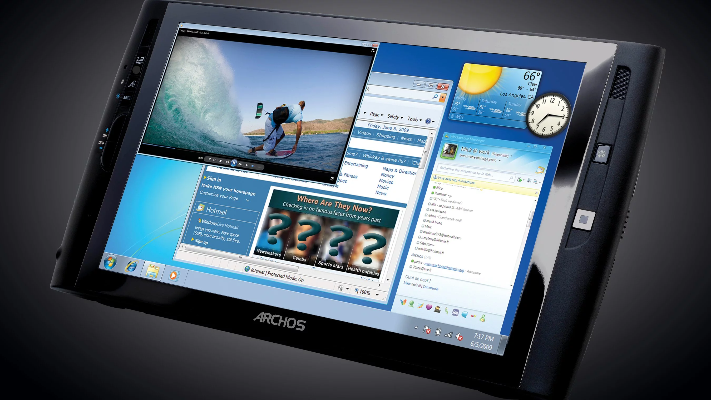 Archos has given its Windows 7 tablet PC a bit of a performance upgrade - now coming with a better processor and SSD storage