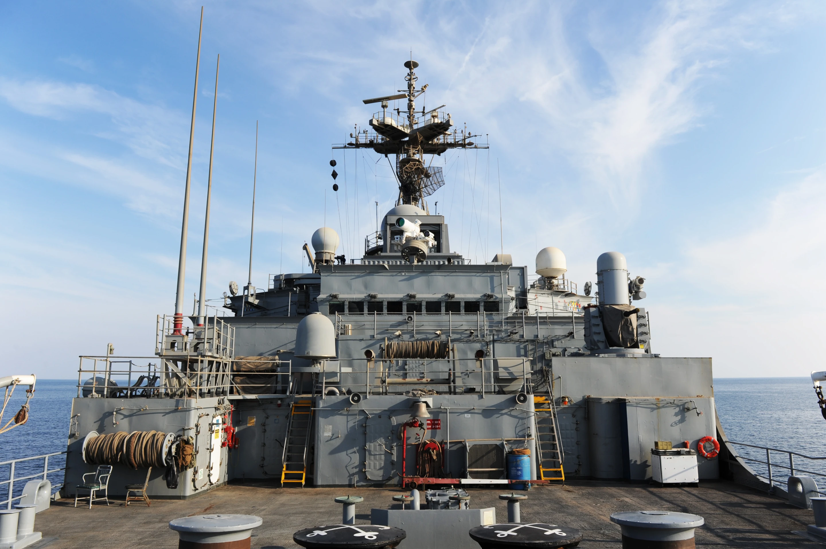 The Afloat Forward Staging Base on USS Ponce (ASB(I) 15) conducts an operational demonstration (Photo: US Navy/John F. Williams)