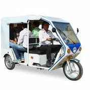 Terra Motors' new R6 electric rickshaw is designed for the Indian market