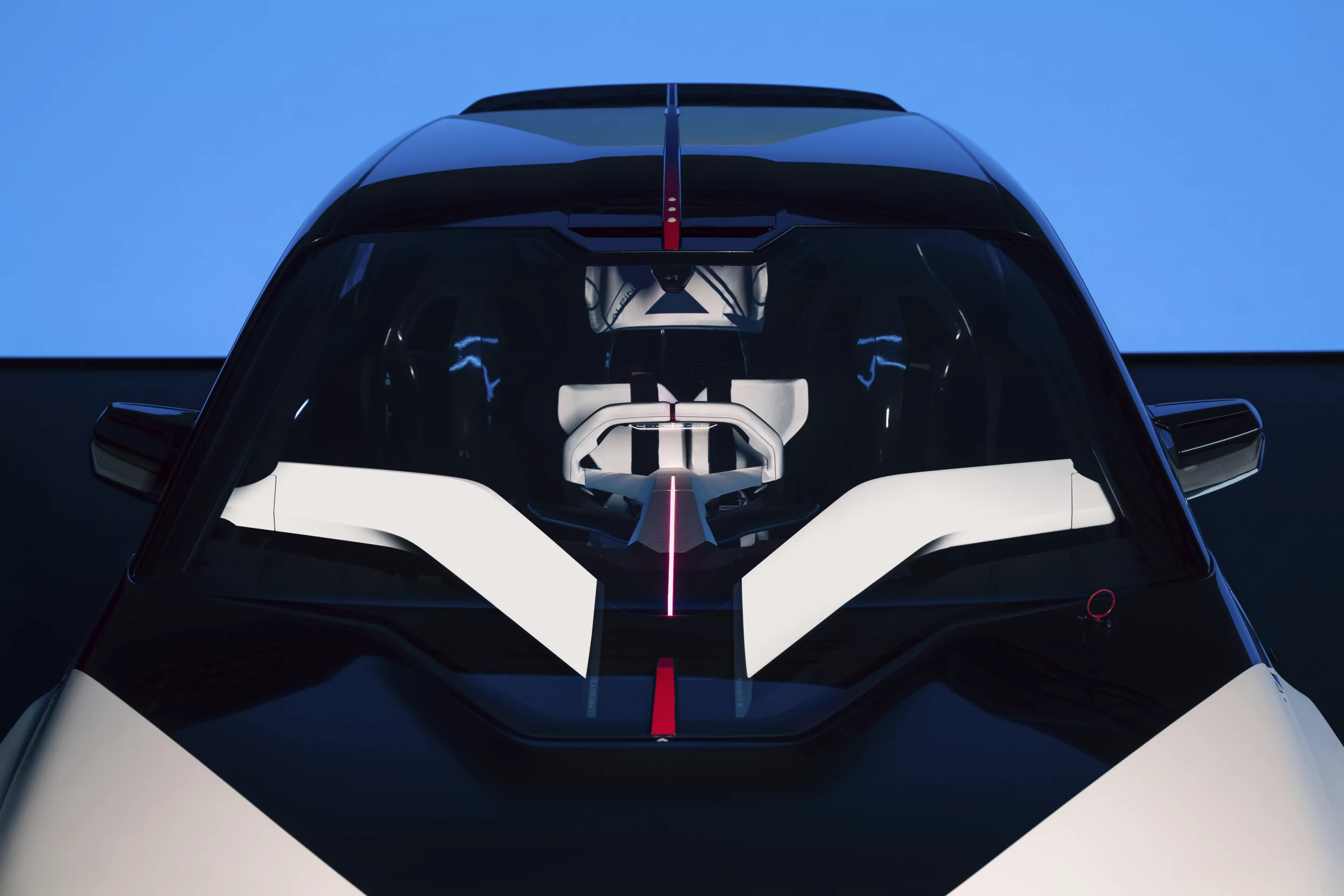Like the Alpenglow concept car revealed in 2022, the A290_β has the driver’s seat on the centerline