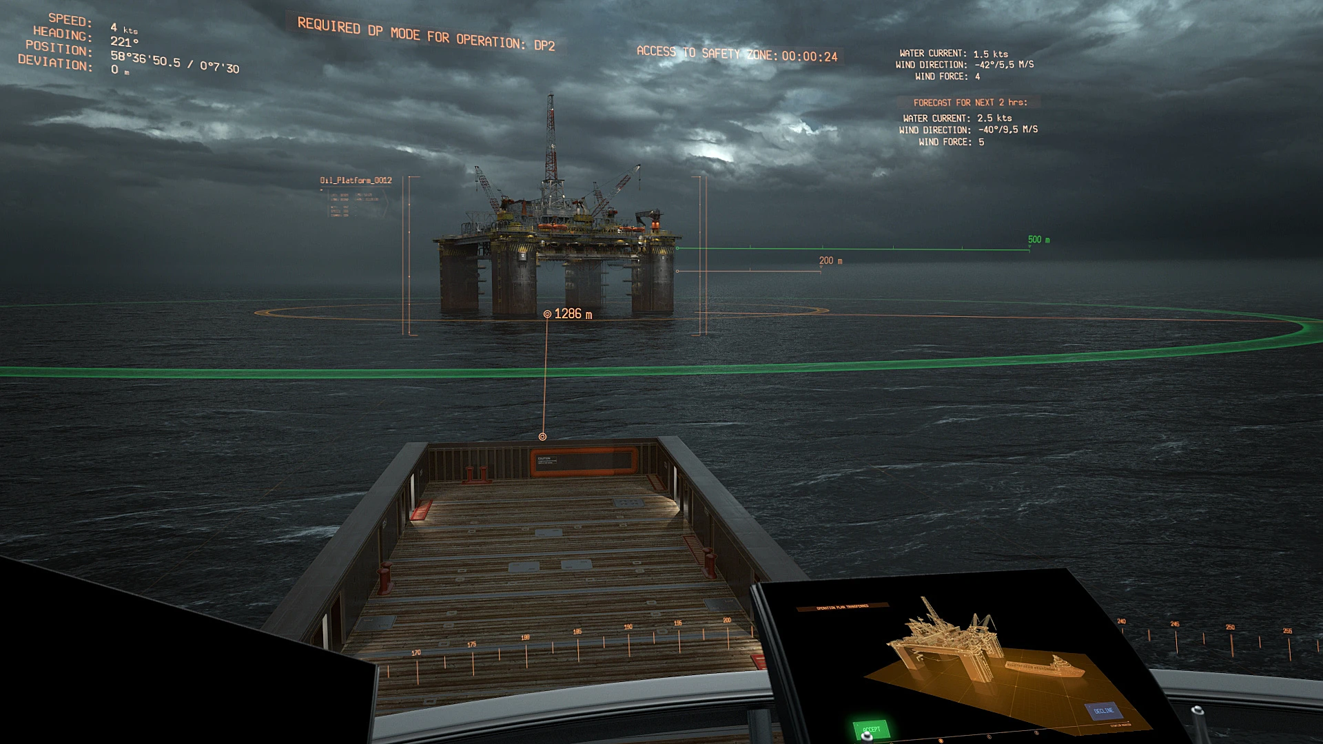 Rolls-Royce oX aiding platform support