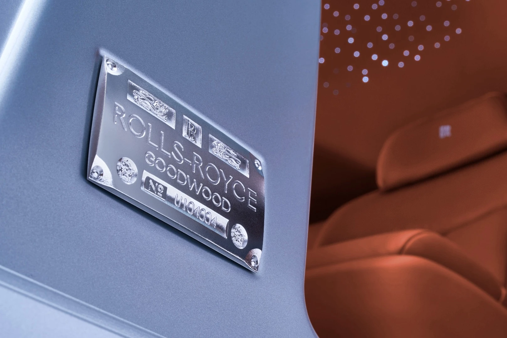 The most coveted build plate in all of motoring - one bearing the Rolls-Royce name