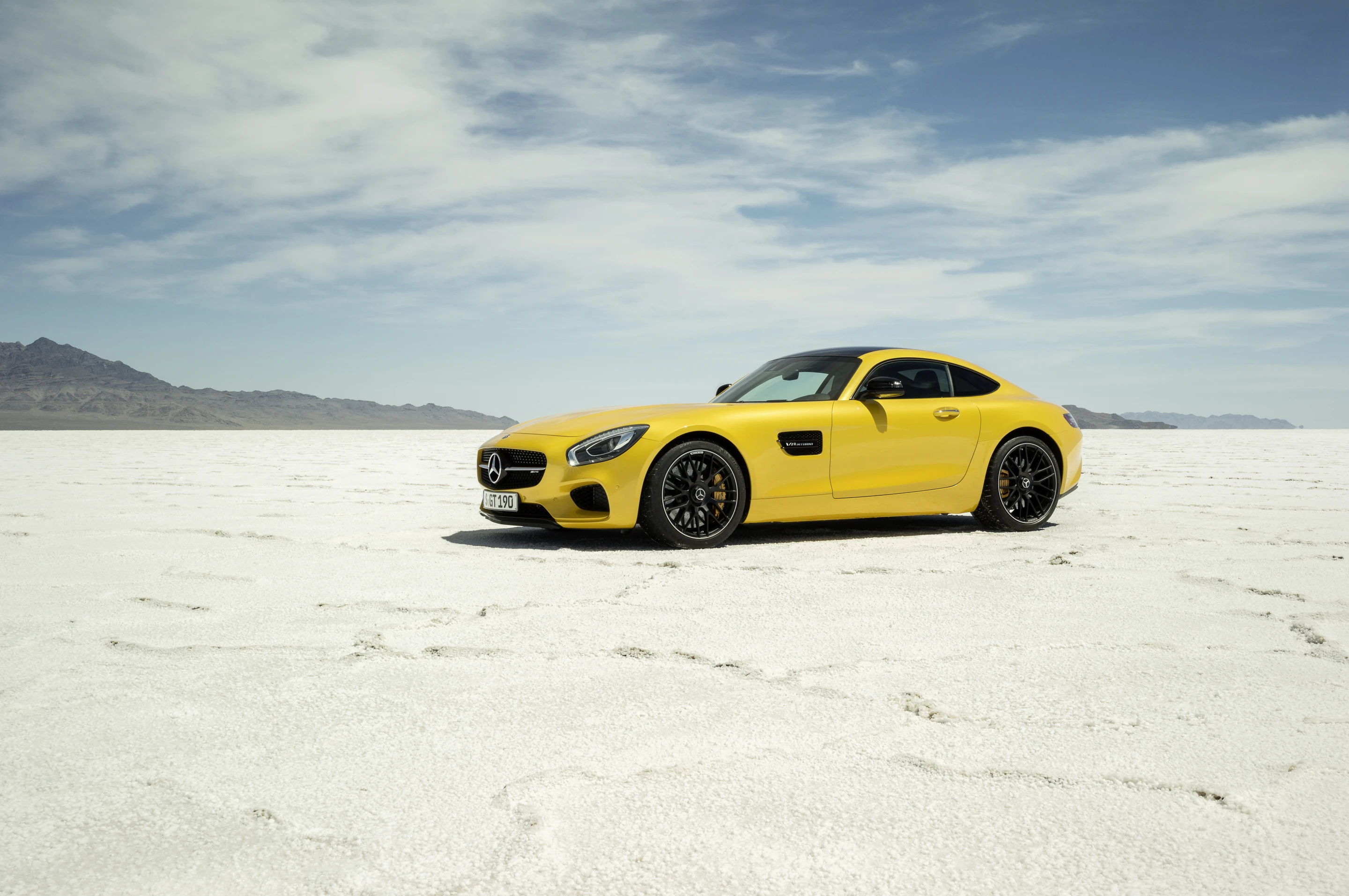 The GT uses an aluminium spaceframe to keep weight down