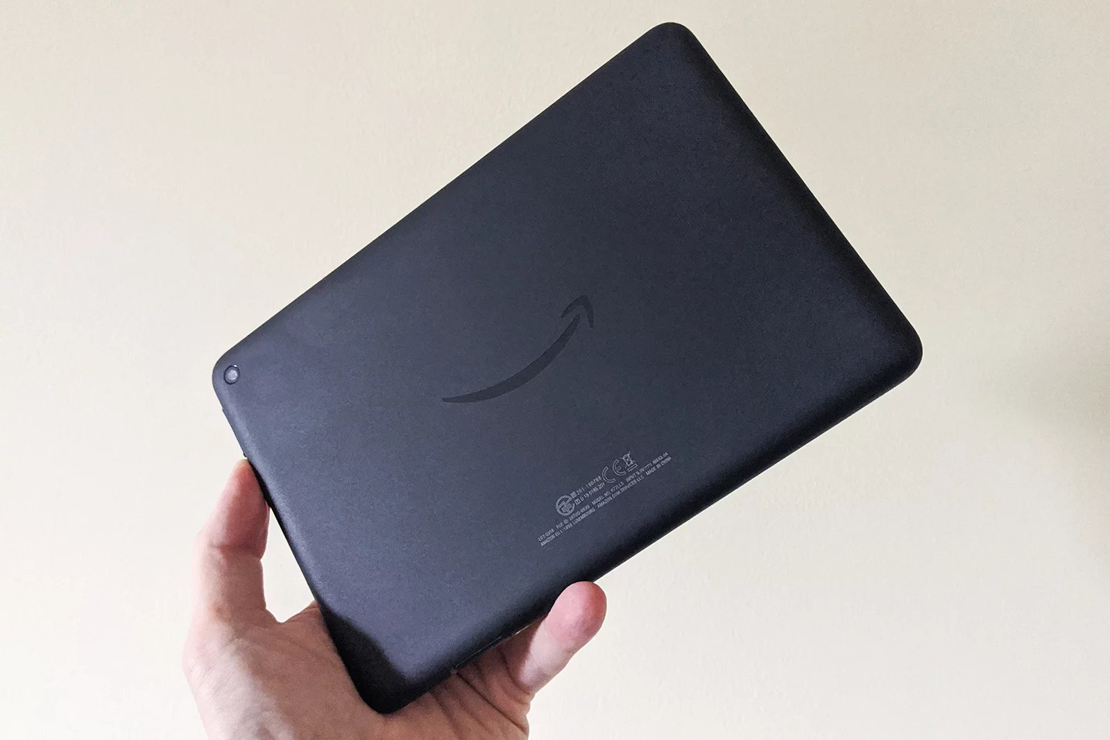 You've got four colors to pick from, including black (shown here)