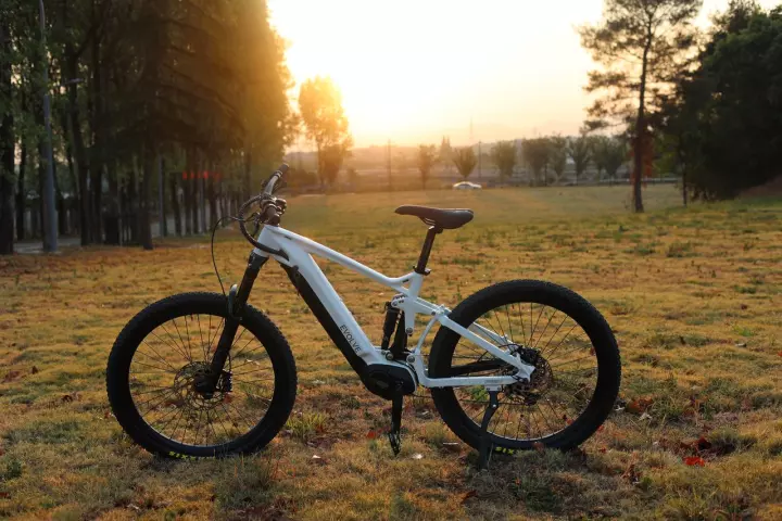 Frey Bike's Evolve line of electric mountainbikes "is designed to maintain the high-end specs and reduce prices to make them more affordable for all riders"