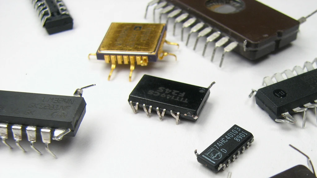 Gold-plated contacts in electronic devices could be about to lose their sheen thanks to the development of alloys with gold-like properties (Image: Windell Oskay)