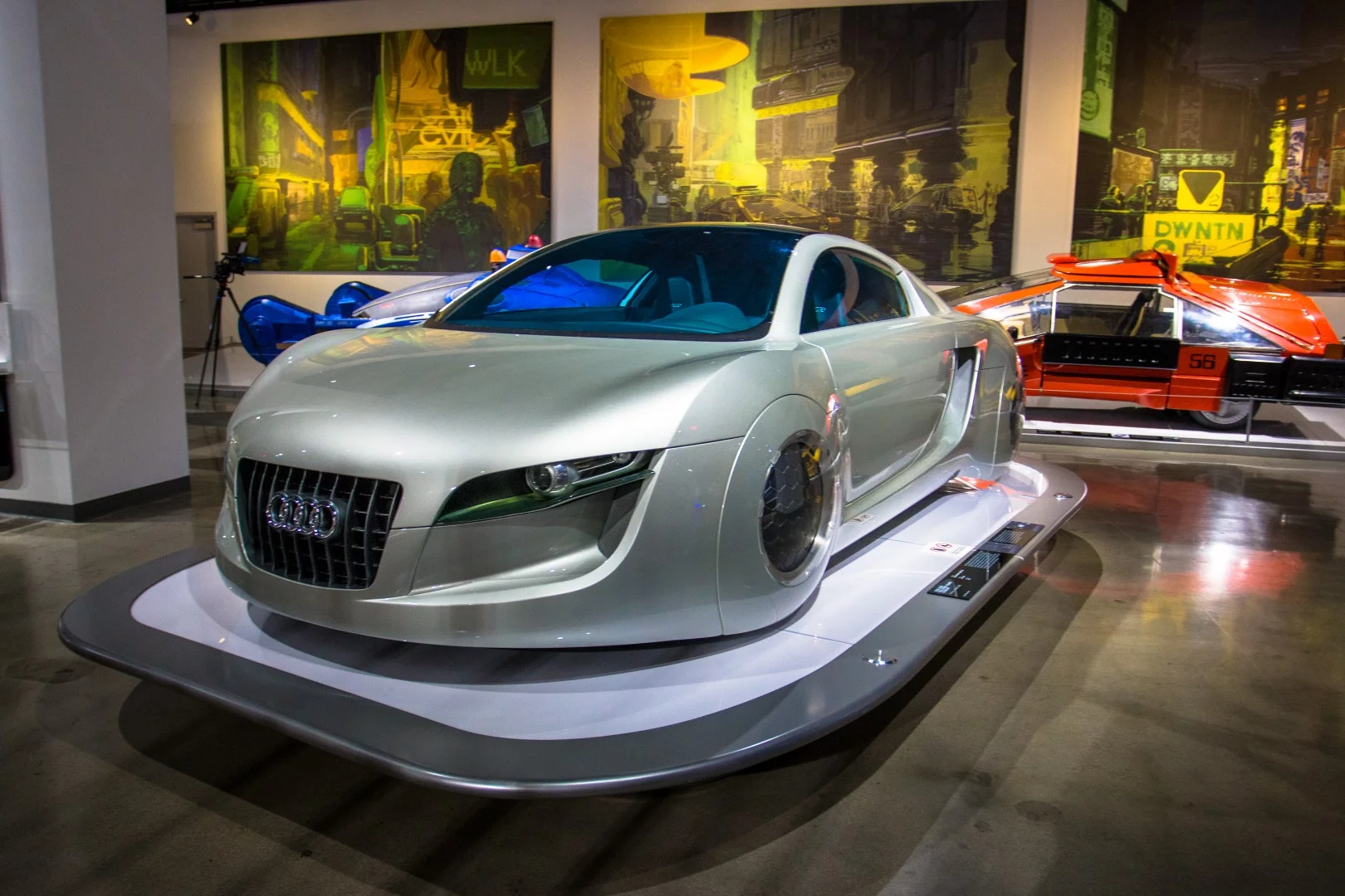 This sphere-tired beast was Will Smith's ride in 2004's I, Robot - built to be recognizable as an Audi despite being from 2035