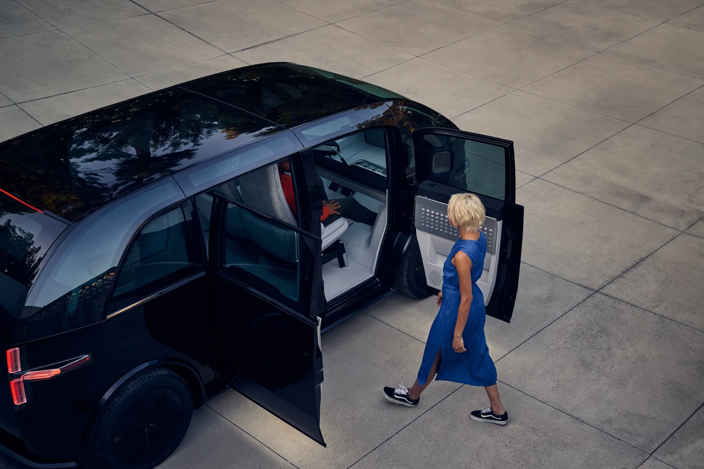 The canoo subscription-only EV has been designed to transport up to seven adults in spacious style
