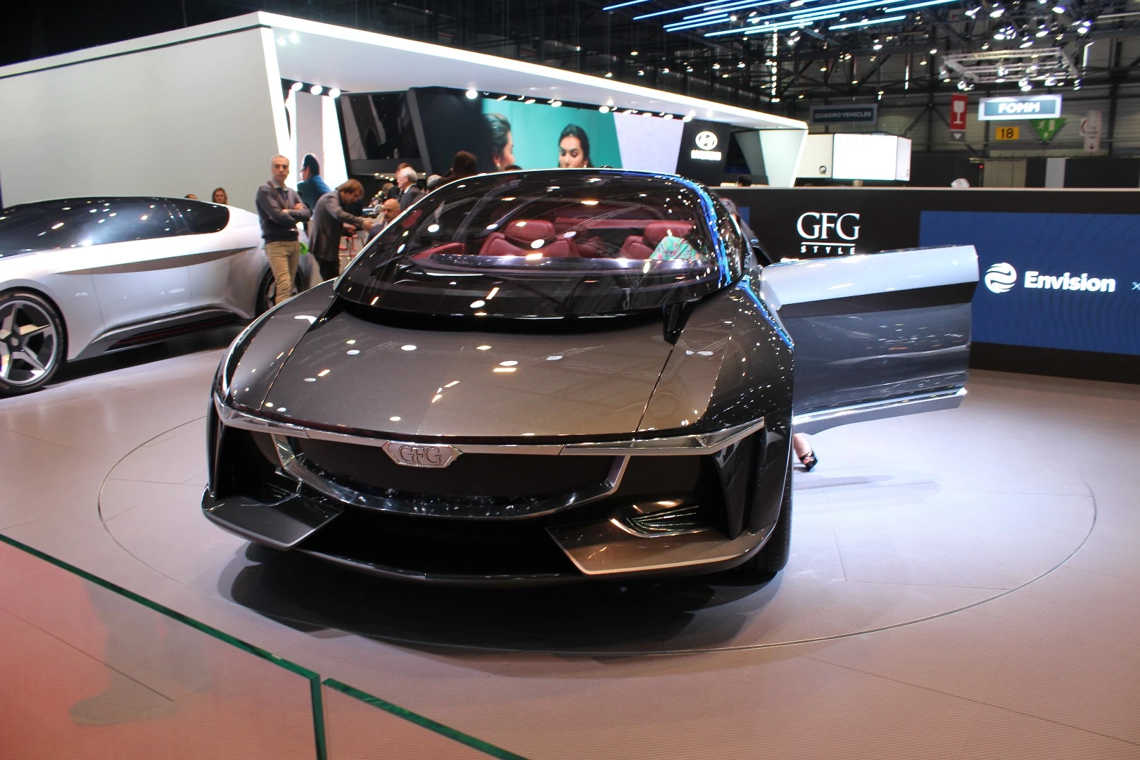 The GFG Sibylla is in honor of Giugiaro’s mother, known as Maria “Sibylla” Giugiaro and the ancient Greek sibyls, female oracles who were referenced as “sibylla” by Latin-speaking Romans