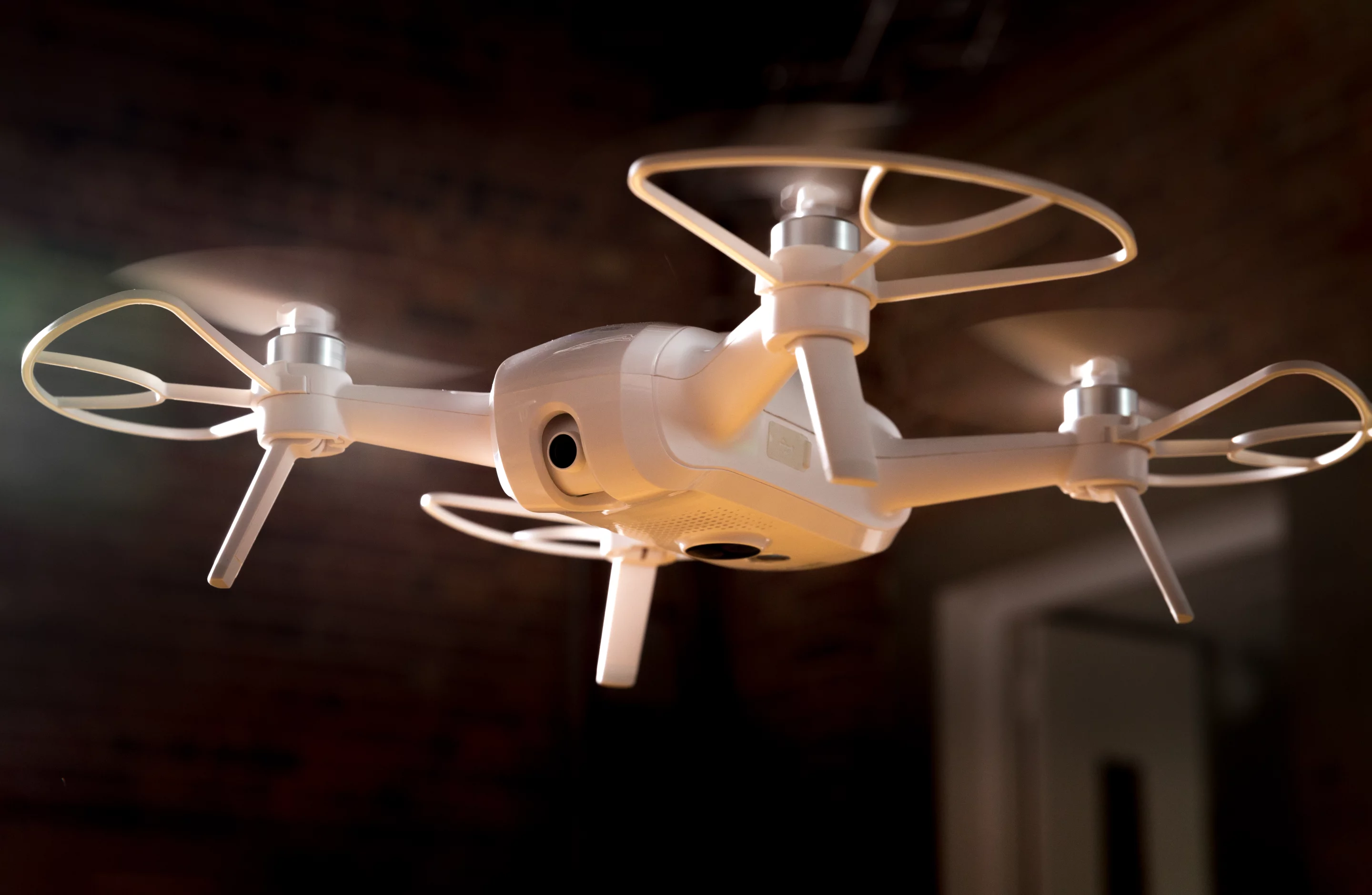 The Breeze's camera is tucked up inside the body of the drone, and can shoot 4K video and take 13 megapixel stills