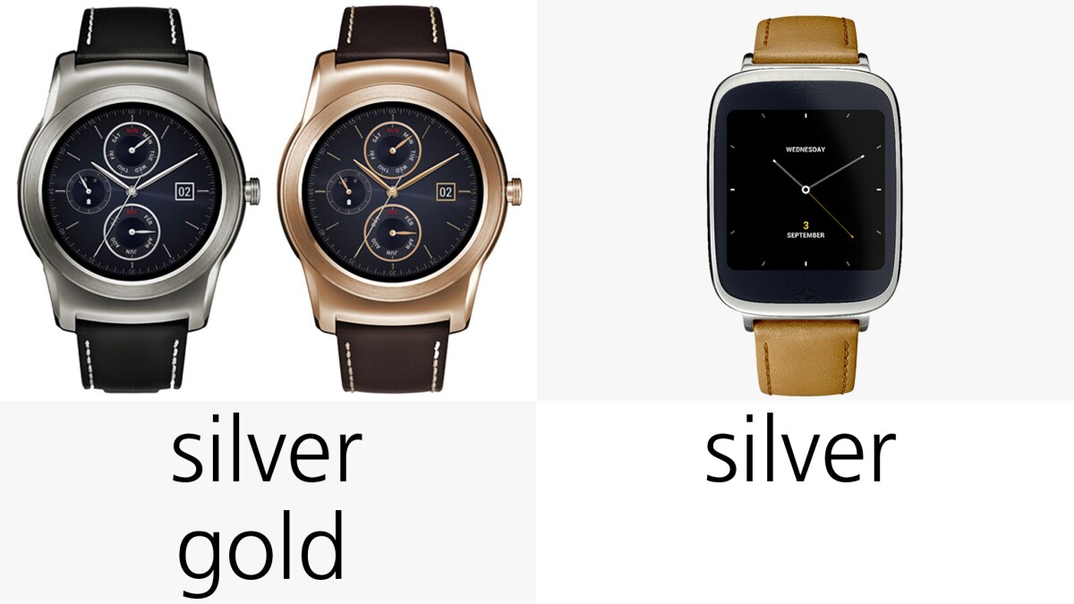 Color options