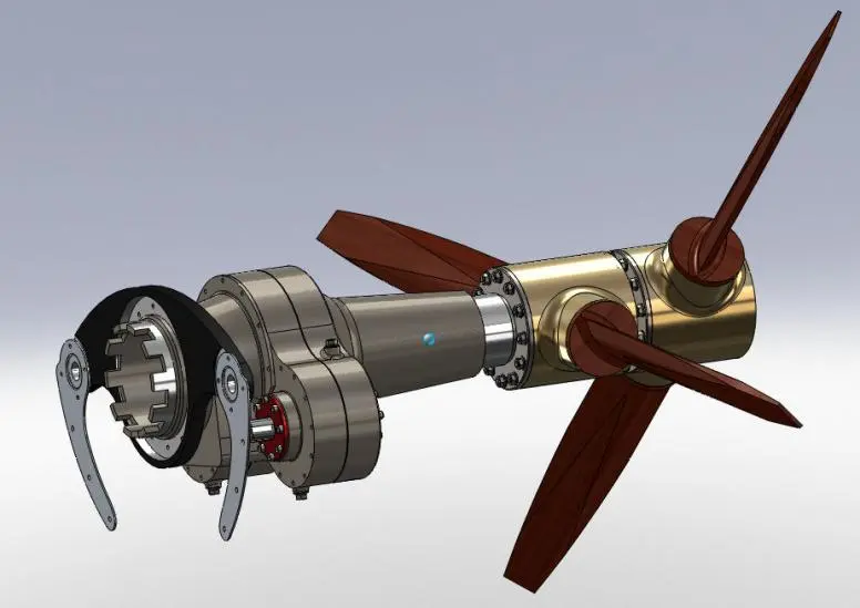 The 100P was fitted with two Bugatti Type 50 engines driving a pair of contra-rotating propellers