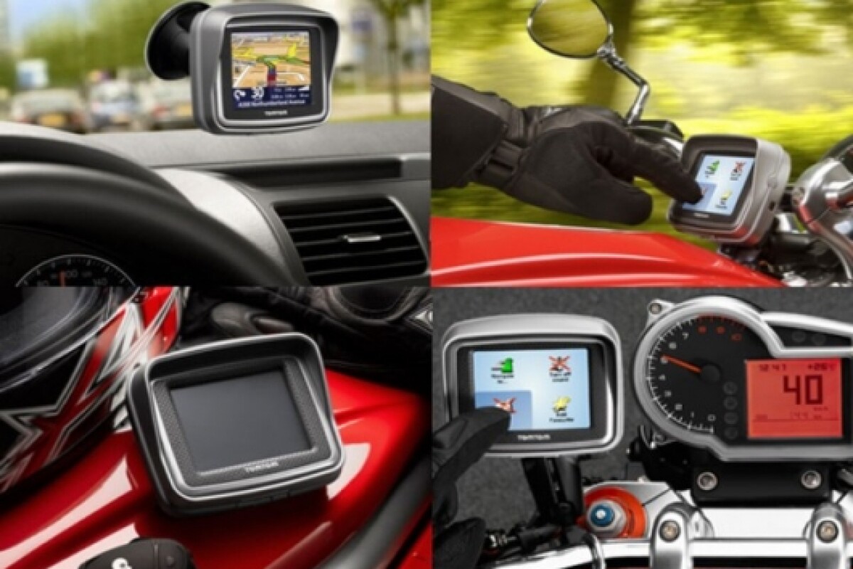 TomTom GPS navigator for bikers