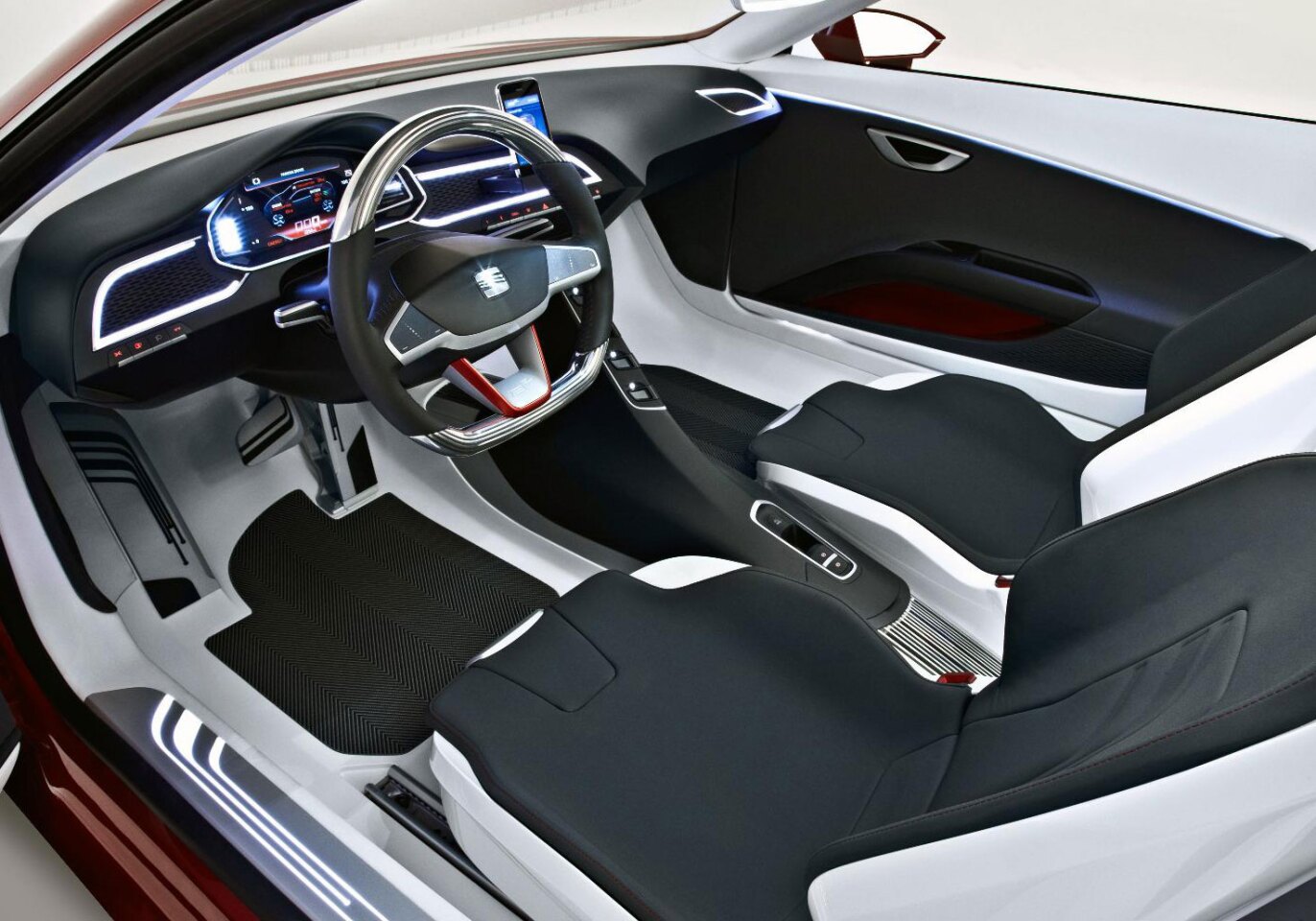 SEAT's IBE electric sports coupe concept