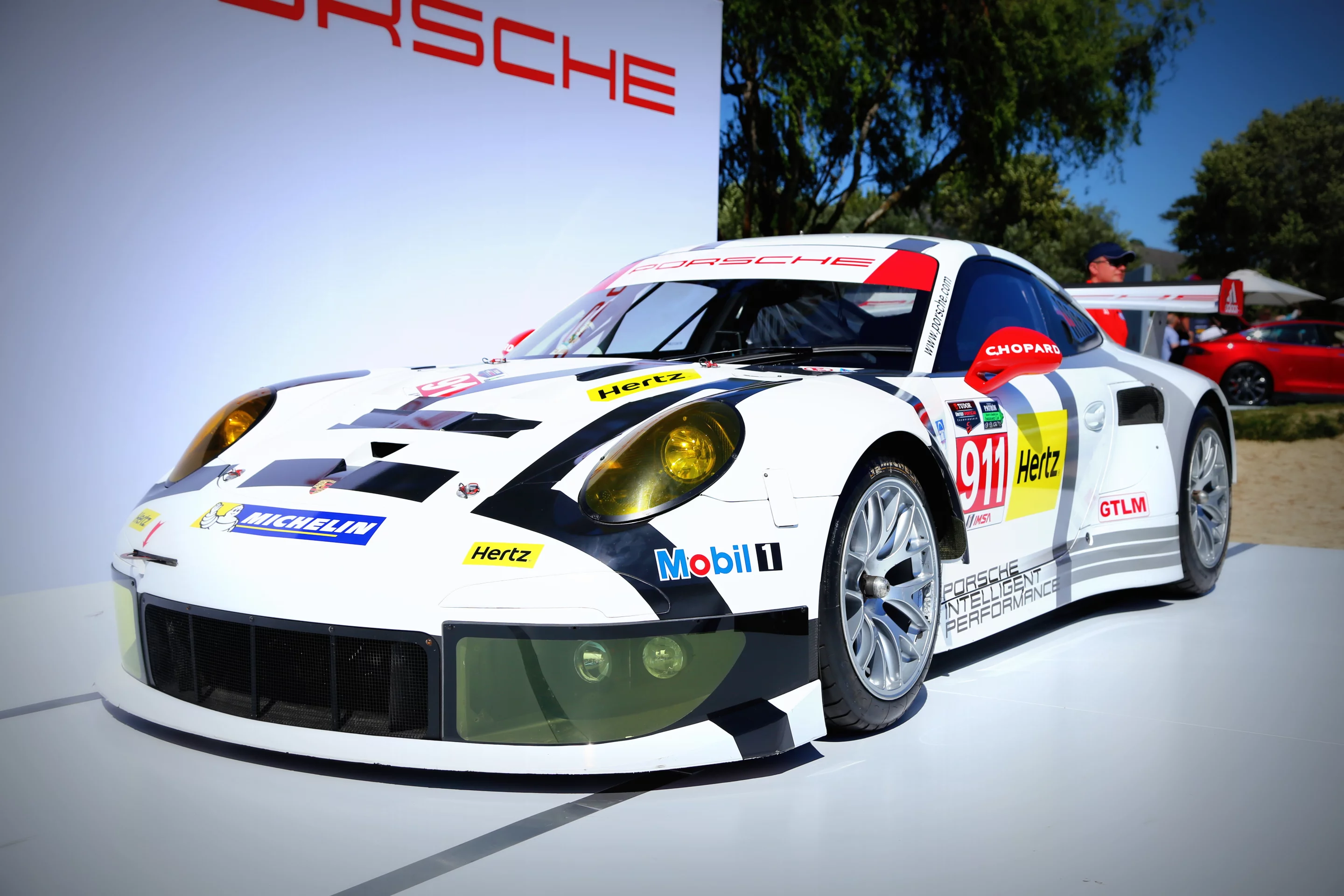 The 2014 Porsche 911 RSR is a racing prototype designed to compete in the TUDOR United Sportscar Championship series (Photo: Angus MacKenzie/Gizmag.com)