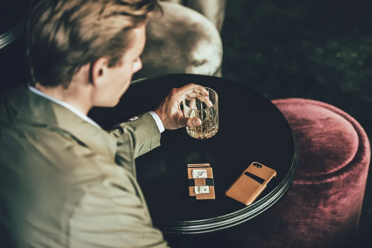 The RFID-blocking Ekster 3.0 is crafted from leather