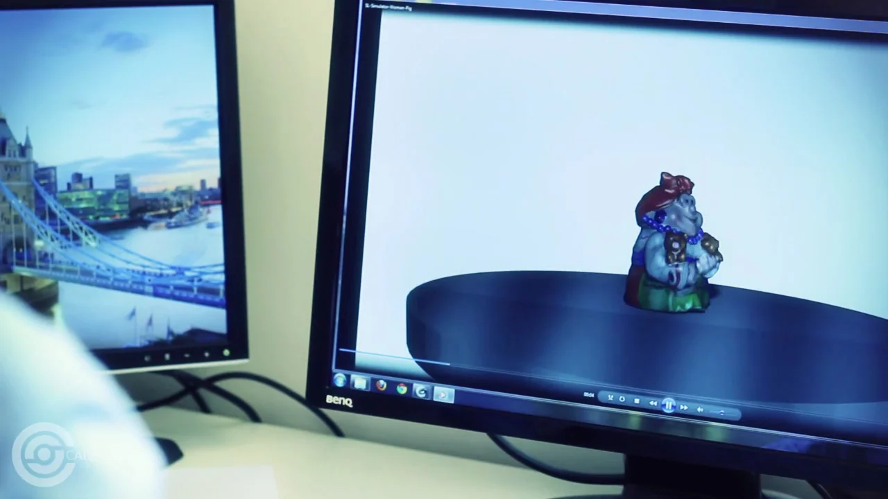 Object data could be used in a variety of applications, from reverse engineering to creating libraries of digital props