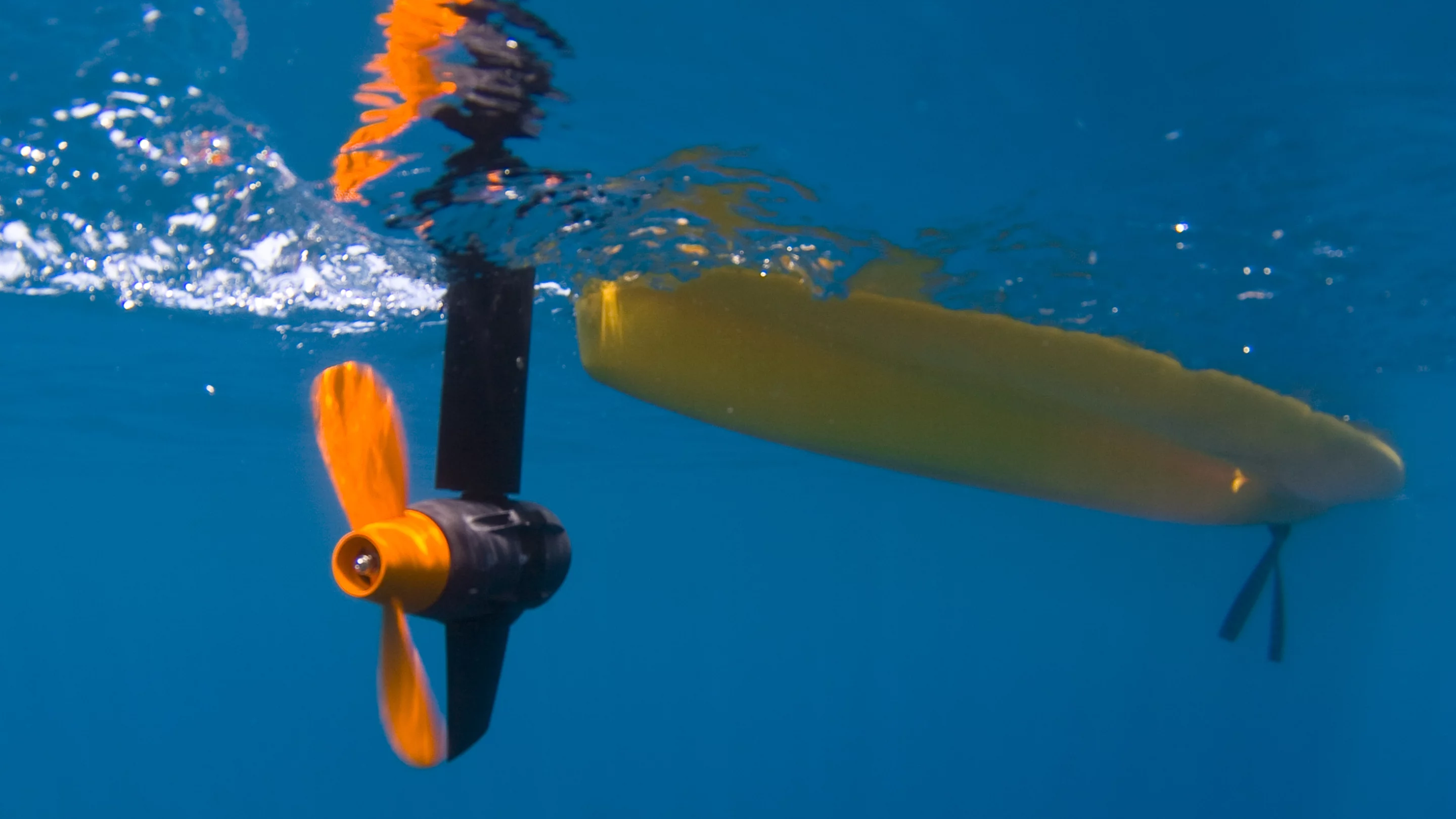 Hobie's new eVOLVE electric drive.