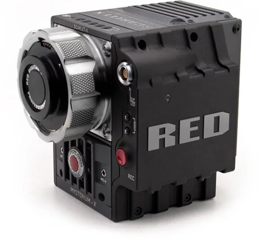 The 4K Scarlet X camera with PL mount