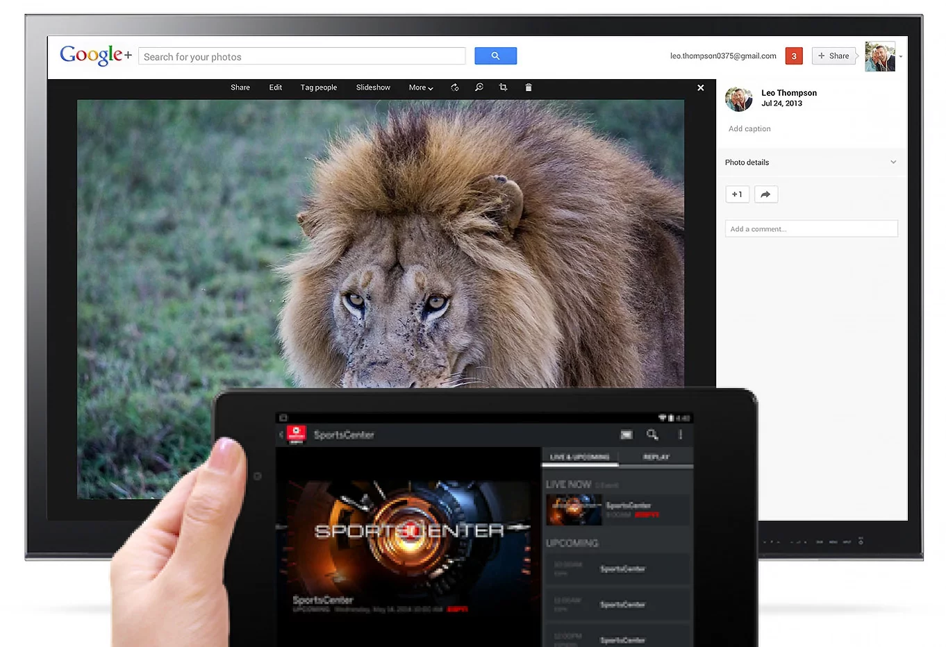 Chromecast lets you beam content from your mobile device to your TV
