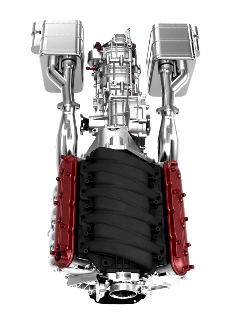 The Arash AF10 gets 900 hp from its V8 engine