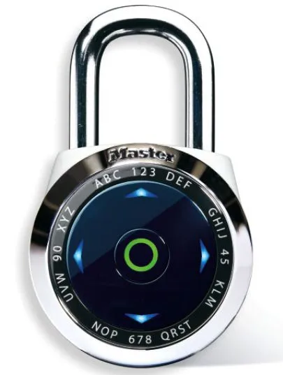 Master Lock's dialSpeed electronic combination padlock