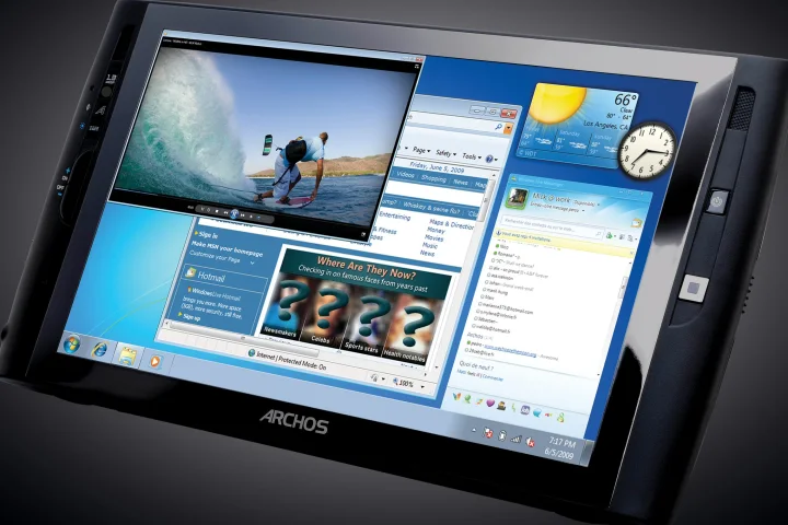 Archos has given its Windows 7 tablet PC a bit of a performance upgrade - now coming with a better processor and SSD storage