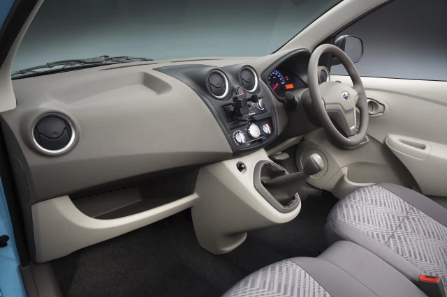Another view of the GO's interior