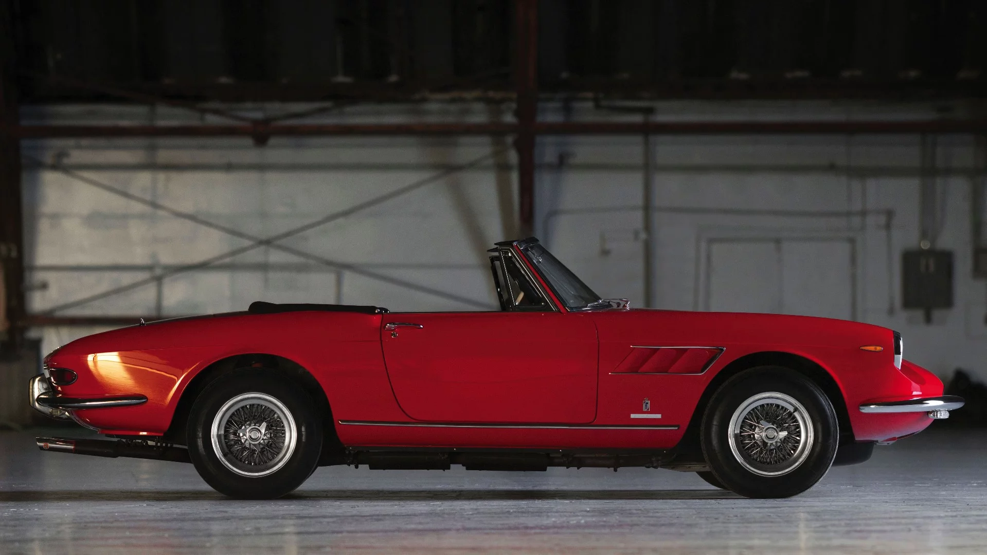This 1967 Ferrari 330 GTS goes to auction on Saturday, July 18, 2015. It is expected to sell for between $2 million and $2.6 million.