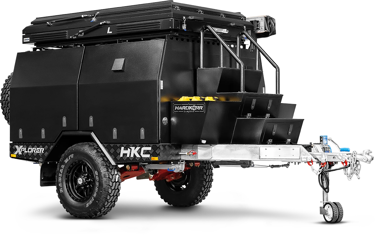 Hardkorr Xplorer camper trailer ready to ride