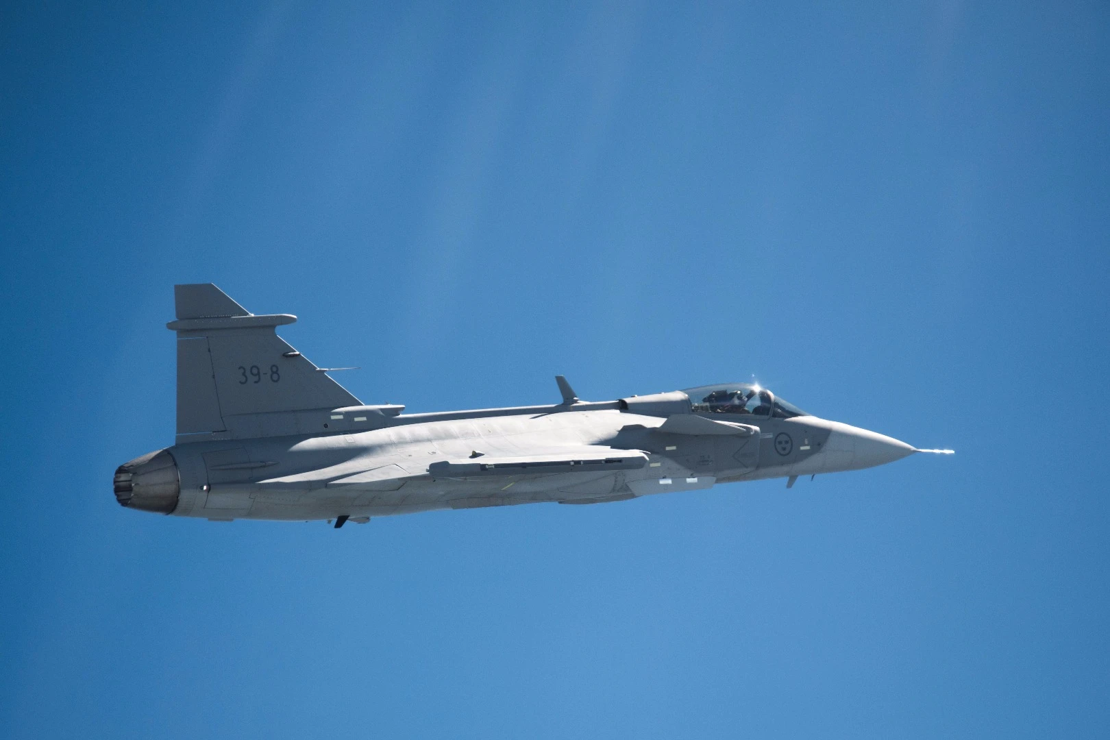 The Saab Gripen E has advacned avionics