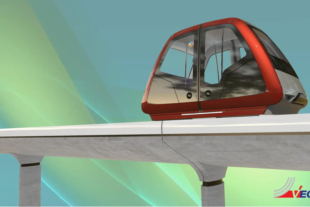 The Personal Rapid Transit concept was designed by Pininfarina and Vectus