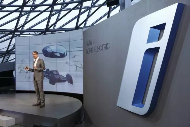 'Born Electric' BMW launched its new BMWi sub-brand in Munich on Monday