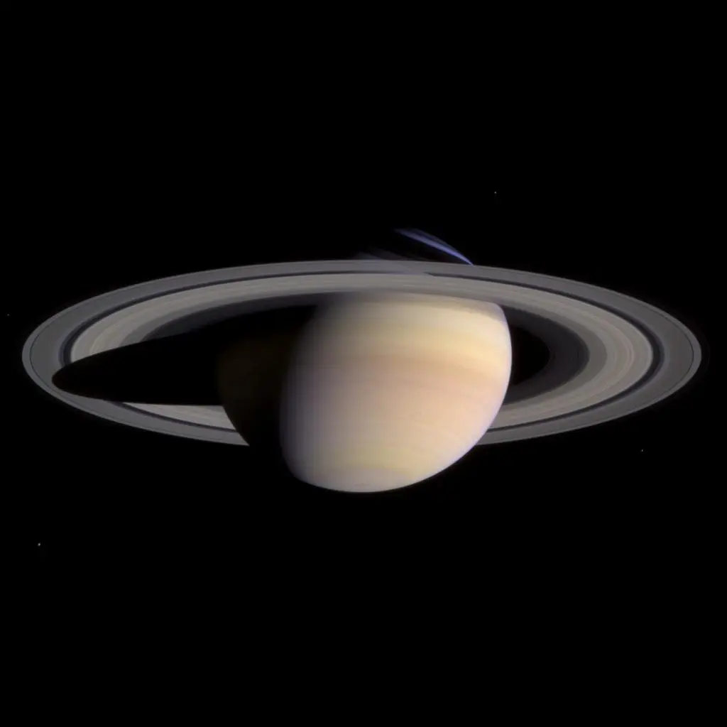The ringed planet Saturn (Image: NASA, JPL, Space Science Institute)