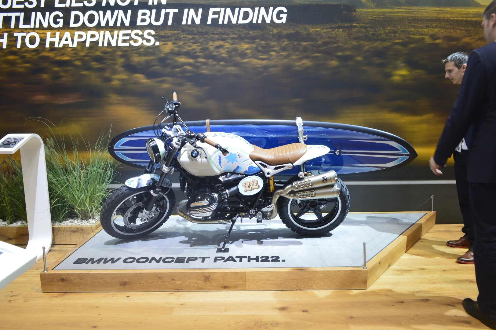 Exhibited in Frankfurt, the BMW Concept Path 22 is a potential teaser for a production model to come soon