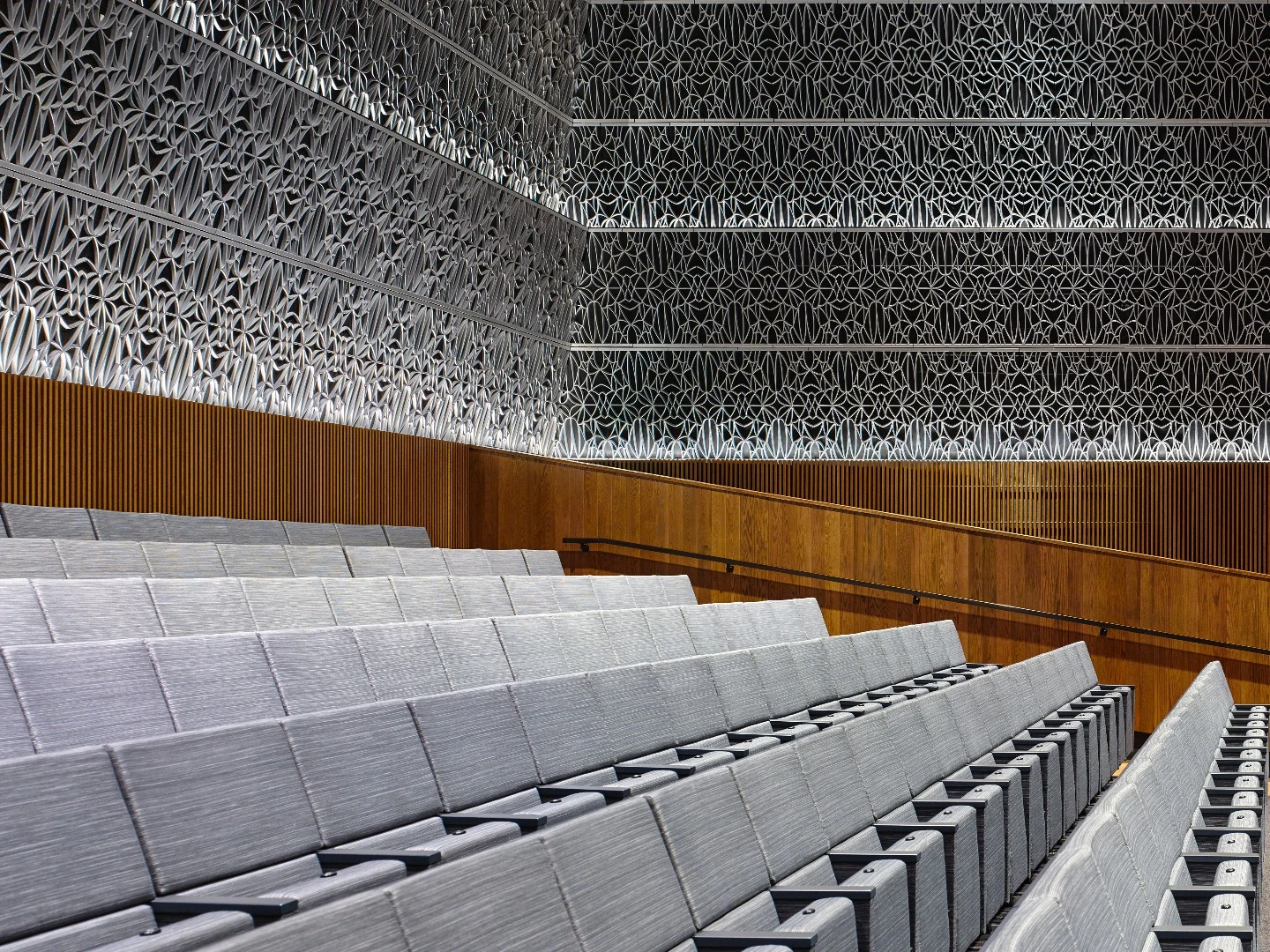 The NMAAHC's interior measures 397,000 sq ft (36,882 sq m)