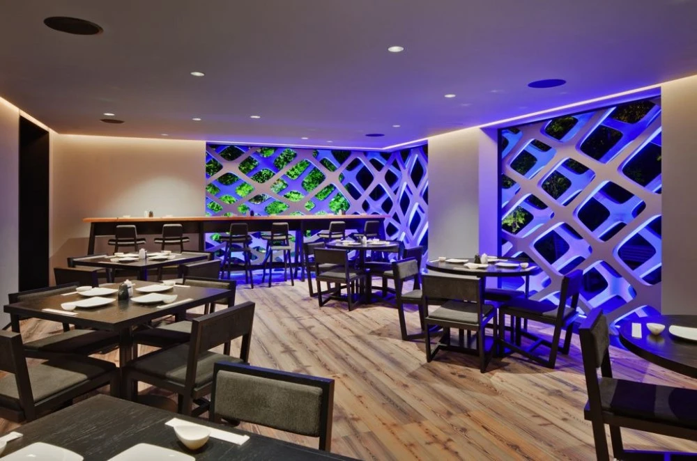 Hotels and Restaurants category winner: Tori-Tori Restaurant, Polanco, Mexico City - interior view (Photo: Paùl Rivera)