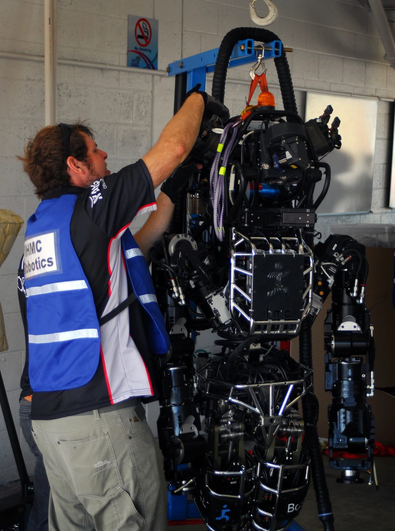 Working on the IHMC robot