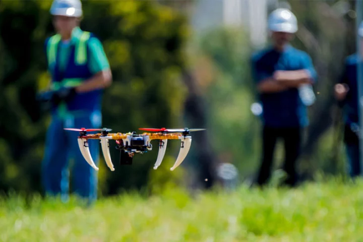 The drones will be powered by Qualcomm's Snapdragon Flight platform