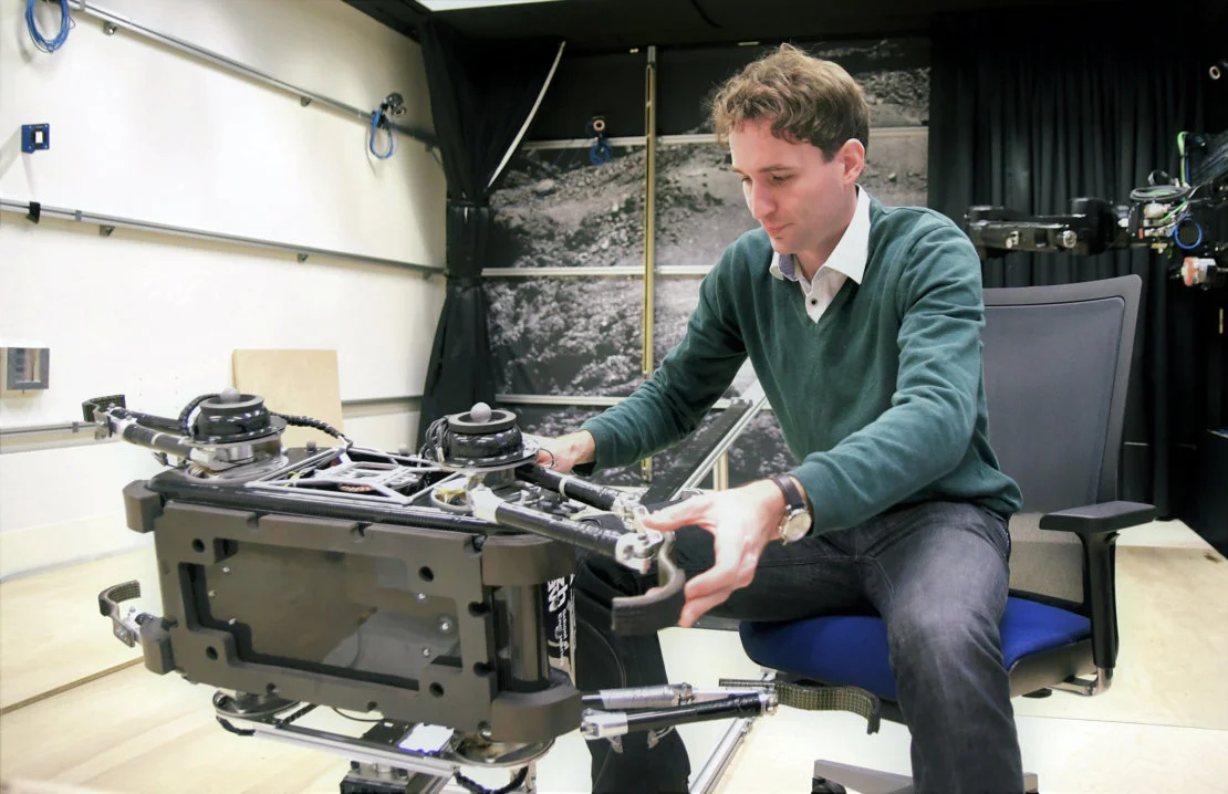 Hendrik Kolvenbach with SpaceBok