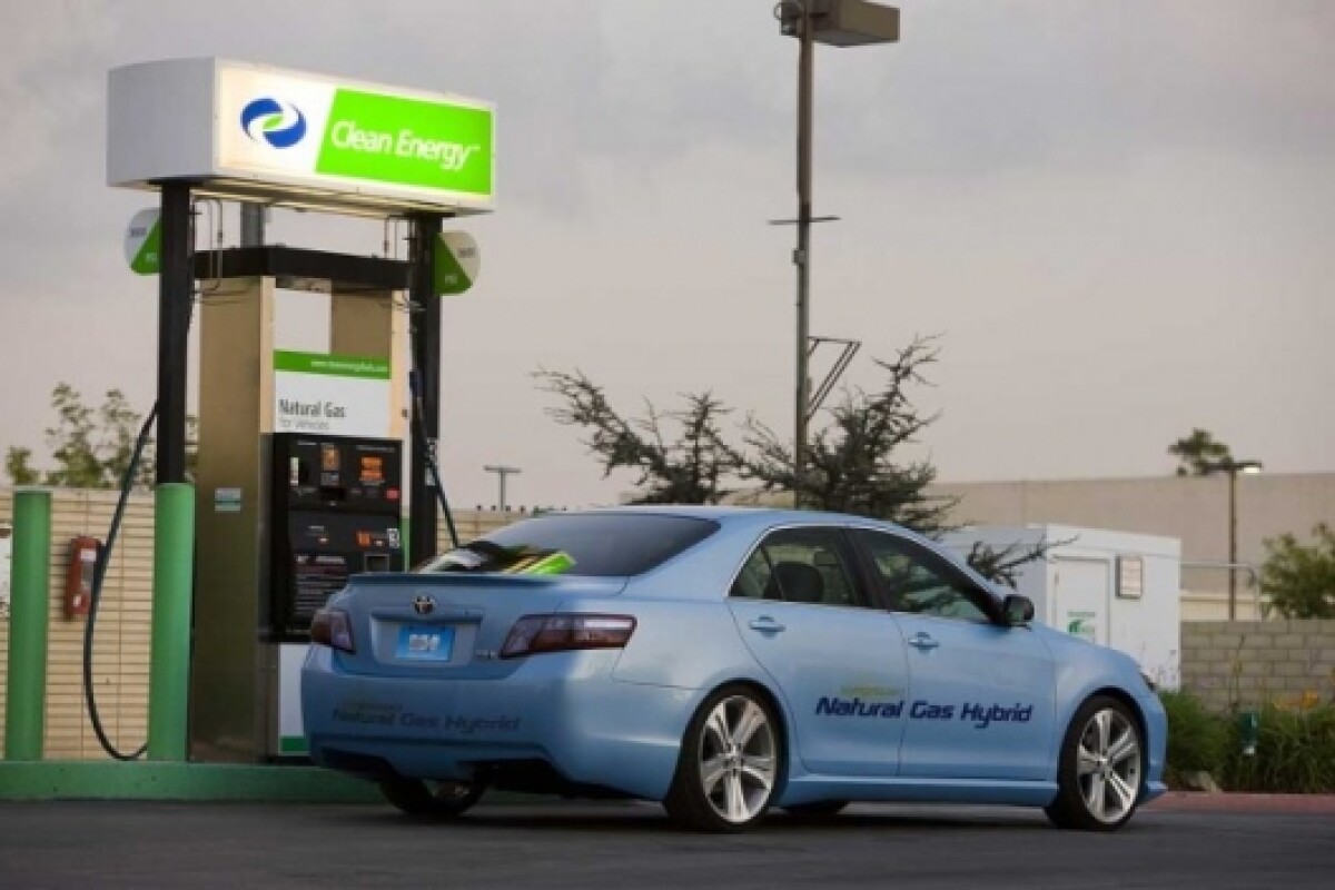 Toyota CNGPowered Camry Hybrid