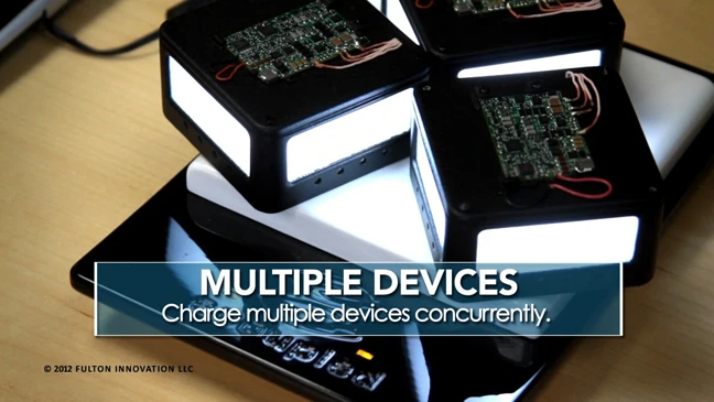 Fulton has developed a charging pad capable of simultaneously charging multiple Qi-compatible devices that automatically identifies and adapts to the power needs of each device