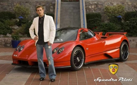 Scott and his personal motor - very tasty!