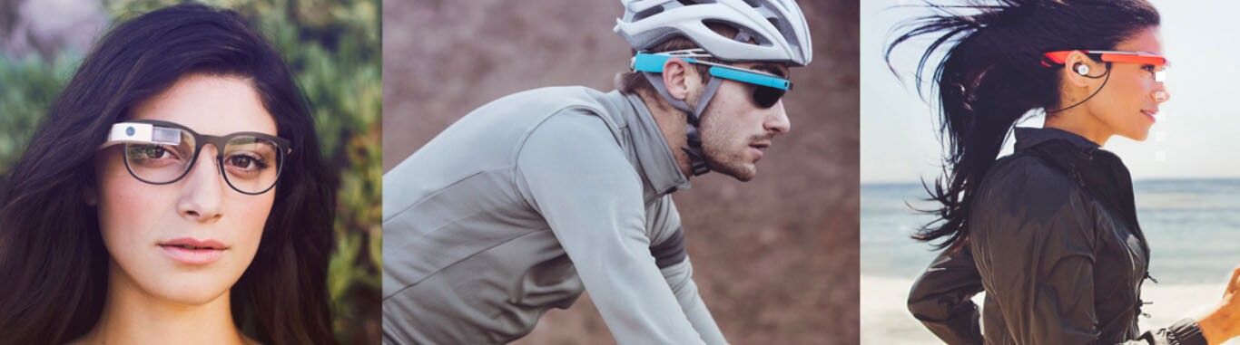 Google seems to be trying very hard to make its cyborg gear look cool