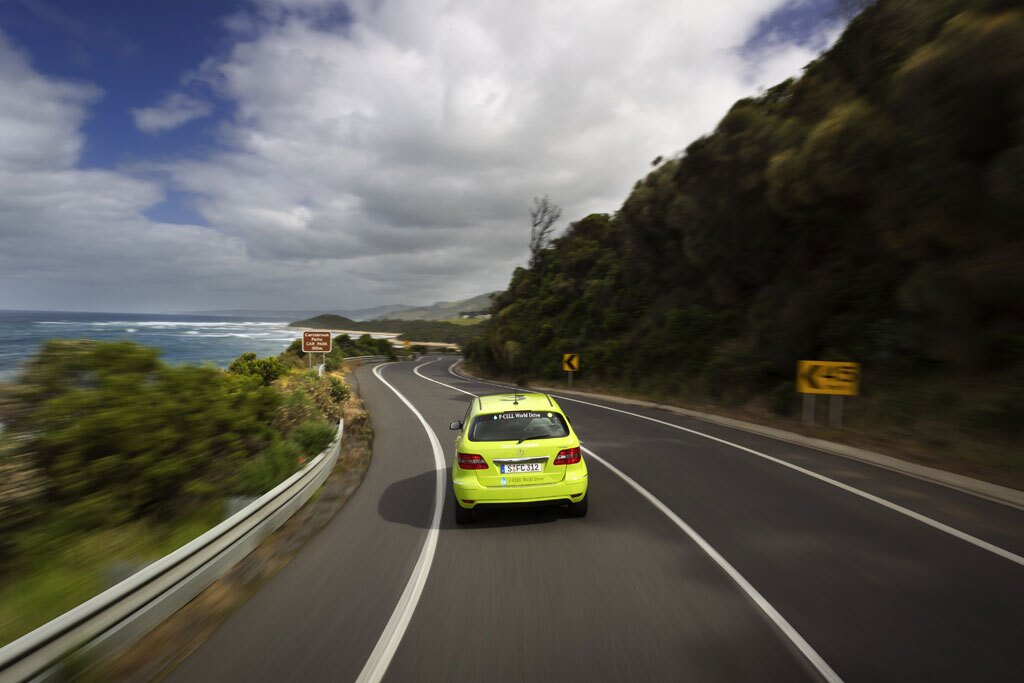 Mercedes-Benz F-Cell roadshow in Australia