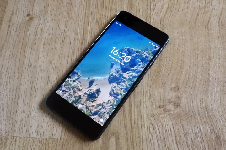 The Pixel 2 is the smaller of the two flagships that Google has launched this year