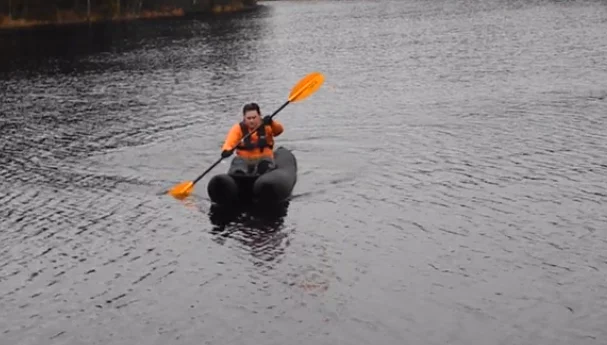 The Trekkayak is built for combining hiking and paddling